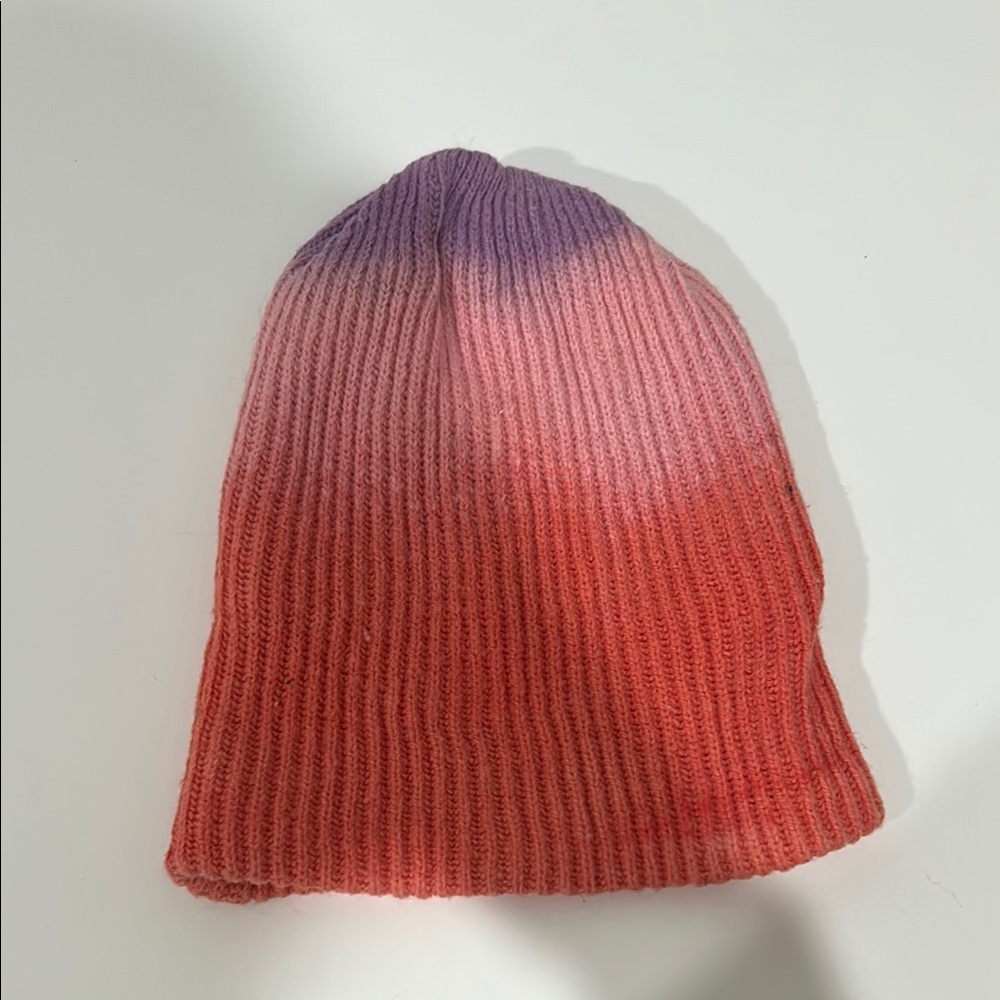 Kids Gradient Beanie - Purple and Pink